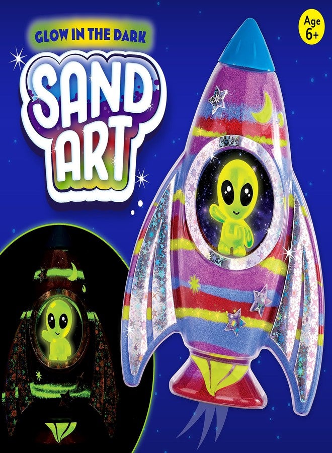 Creativity for Kids Sand Art Kit: Rocket Ship - DIY Kids Space Toys, Easter Basket Stuffers & Gifts for Boys (Ages 6+) - Image 2